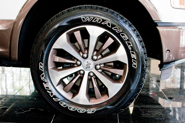 2015 F150 Machined Aluminum Wheel Photograph